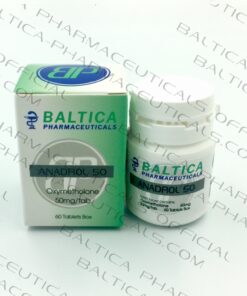 ANADROL 50 (Oxymetholone) 60tabs Baltica Pharmaceuticals